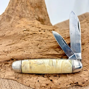 Hammer Brand Knife USA By Imperial 1945-55 2 Blade Equal End Cigar Jack (146) - Picture 1 of 6