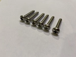 1975 76 77 78 79 CHEVY NOVA DOOR PULL ARM REST SCREWS Set (6) Armrest Chevrolet - Bild 1 von 8
