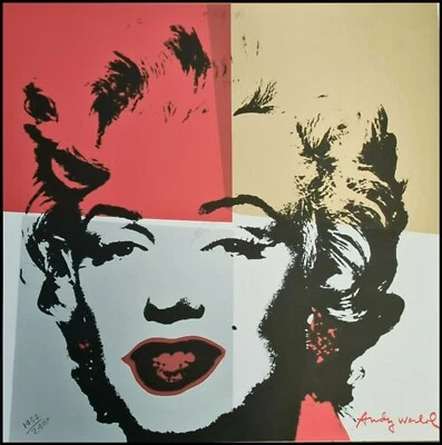 ANDY WARHOL * Marilyn Monroe * lithograph * limited # xx/2400 CMOA signed - Bild 1 von 4