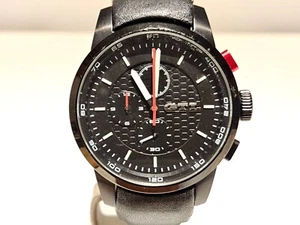 GERMANY MEN ADVERTISING OF CAR"VOLKSWAGEN" GTI QUARTZ CHRONOGRAPH WATCH"MADISON" - Picture 1 of 20