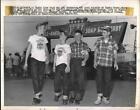 1951 Press Photo Derby Downs Bunk Mates Akron Ohio - Nea62360
