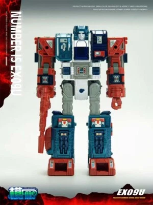 Zeta Toys EX-09U Ford Fortress Maximus Volt Gran Jumbo  Action Figure Model Stat - Image 1 of 4