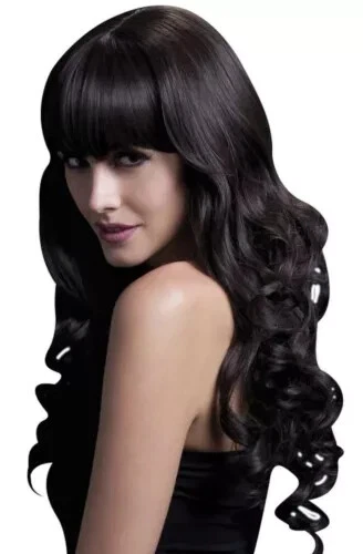 Peluca Smiffys Fever Isabelle, marrón Foto 1 de 1