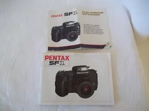 Original BEDIENUNGSANLEITUNG BETRIEBSANLEITUNG Pentax SF1 analoge Spiegelreflexkamera - Bild 1 von 3