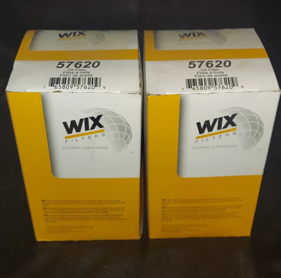 2 Engine Oil Filters Wix 57620 Cummins 6.7 Ram 2500 3500 4500 5500 HD - Image 1 of 1