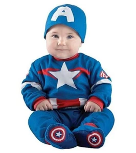 Captain America - Marvel - Costume - Infant 12-18 - Picture 1 of 1