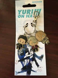 Yuri on Ice Authentischer Schlüsselanhänger Anime Gruppe SD Yuri Victor Yurio - Bild 1 von 1
