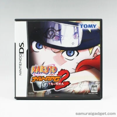 Naruto RPG 2: Chidori vs. Rasengan Nintendo DS [Japanese] NDS TAKARA TOMY (2005) - Image 1 of 4