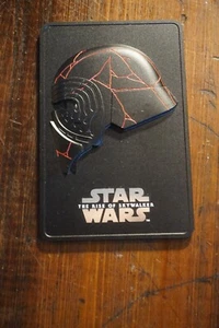 Star Wars The Rise of Skywalker Kylo Ren Metal Badge from Samsung Galaxy - Picture 1 of 6