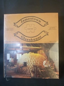 VTG JAMESTOWN GLASSHOUSE PUZZLE NOS 125 PC VA HISTORY Makers Furnace Mold Glass - Picture 1 of 5
