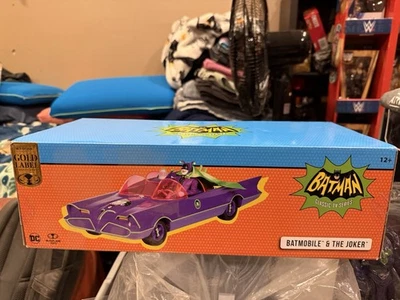 McFarlane Toys - DC Retro Batmobile & The Joker (Batman 66') 2pk, Gold...  - Image 1 of 4