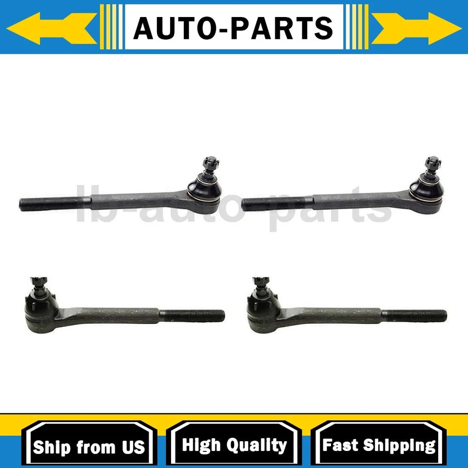4 X передние внутренние внешние концы анкерного стержня для Chevrolet Chevelle 1964 1965 1966 1967 - Изображение 1 из 4
