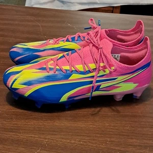 Puma Ultra Ultimate Energy FG/AG Soccer Boots Men's Size 7 Pink 107540-01 $220 - Picture 1 of 8