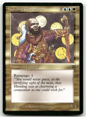 Hunding Gjornersen (NM) Legends LEG Magic MTG - Image 1 of 2