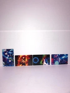 Künstlerischer Meta-Kunstdruck - lebendiges Geschenk für Sammler 4 Drucke 3 3/8" x 2 3/16" - Bild 1 von 10