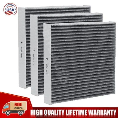 3PCS  Premium Cabin Air Filter For Lexus IS350 LS460 LS600H LX570 NX200T NX300 - Image 1 of 4