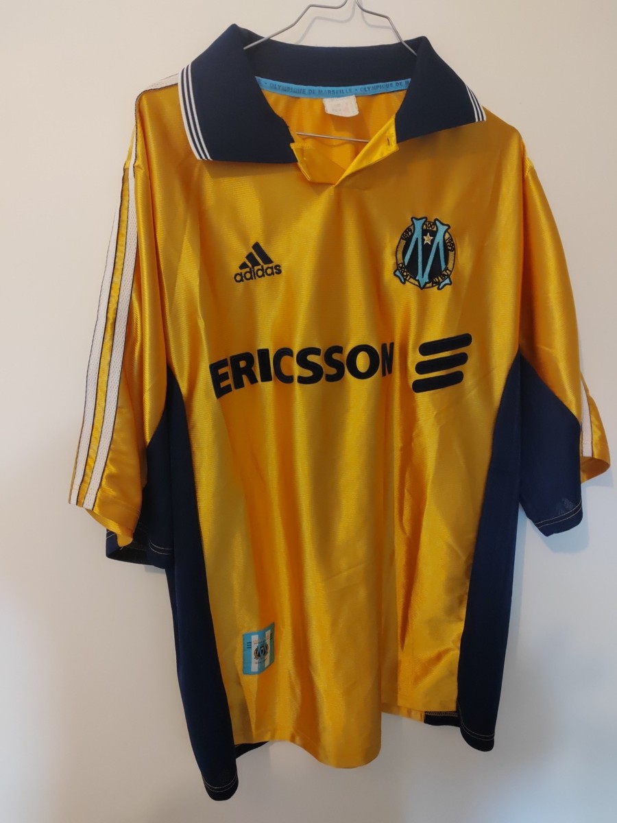 T-shirt Officiel OLYMPIQUE DE MARSEILLE - Coton - Taille Homme