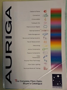 Auriga Fibre Optic Buyers guide 5th Edition 1996 Catalogue Catalog bundle - Picture 1 of 3