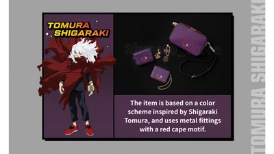 Bolso Cartera PSL Samantha Thavasa My Hero Academia Colaboración Tomura Shigaraki Foto 1 de 4