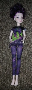 Figura de acción Disney Descendants Mal Doll Isla de los Perdidos púrpura 11,5 pulgadas - Imagen 1 de 6