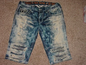 Herren Rock Revival Montell Shorts! Größe 34 - Bild 1 von 15