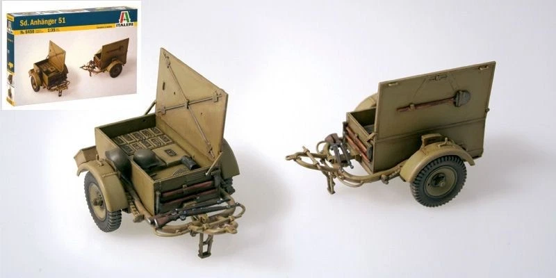 Italeri IT6450 SD ANHANGER 51 kit 1:35 Modellino - Immagine 1 di 1