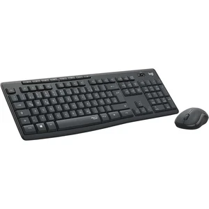 Logitech MK295 Kit Maus Und Tastatur Wireless QWERTZ De Layout Deutsches Set M&K - Afbeelding 1 van 5