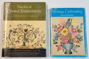The Art of Crewel Embroidery Mildred J. Davis & Erica Wilson Heritage Embroidery - Imagen 1 de 24