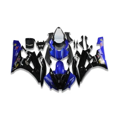 Kit de carenado FKB Stock azul negro apto para Yamaha YZF-600 R6 2006 2007 06 07 Foto 1 de 4