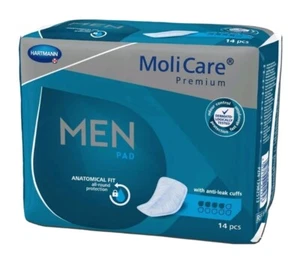3 Pack. MoliCare® Premium Men Pad 14 Stück bei Blasenschwäche - Bild 1 von 2