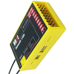 Small 9CH HR8E ELRS PWM Receiver Adapter 1800mm Antennae High Performances - Zdjęcie 1 z 11