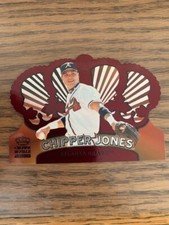 2000 Chipper Jones Crown Royal Red Crown