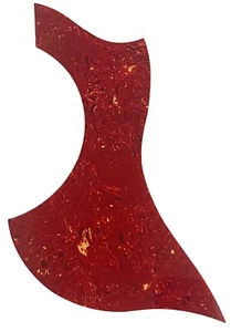 Custom For Yamaha A Series Acoustic Guitar Self Adhensive Pickguard Red Tortoise - Picture 1 of 4