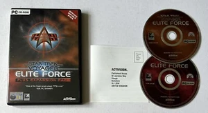 Star Trek Voyager Elite Force Plus Expansion Pack PC CD-ROM Boxed PAL - Picture 1 of 1