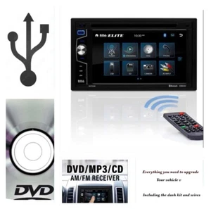 For 2001-2003 FORD MUSTANG Fahrenheit BLUETOOTH USB AUX CAR RADIO STEREO PKG - Picture 1 of 11