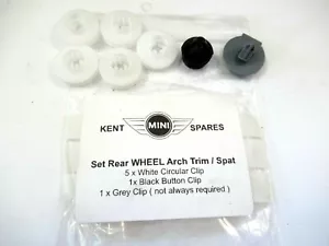 MINI BMW One Cooper S R50 R52 R53 clip assetto ala posteriore passaruota - Foto 1 di 12