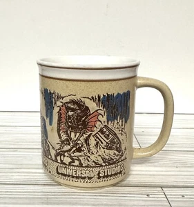 Vintage Universal Studios Hollywood Mug 1987 Jaws, Battlestar Galactica, Japan - Picture 1 of 6