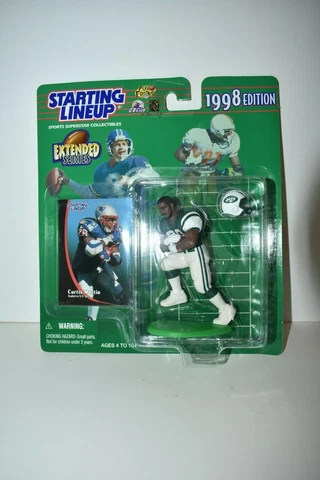 1998 NFL Curtis Martin New York Jets Starting Lineup Figure - NOC Cover