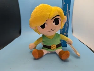 2014 Zelda The Wind Waker HD Link Legit Sanei Plush Beanie 7" Stuffed Toy Doll - Picture 1 of 5
