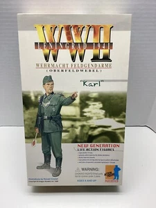 Drago WWII KARL Leningrado 1941 soldato Wehrmacht gendarme sergente maggiore NUOVO - Foto 1 di 12