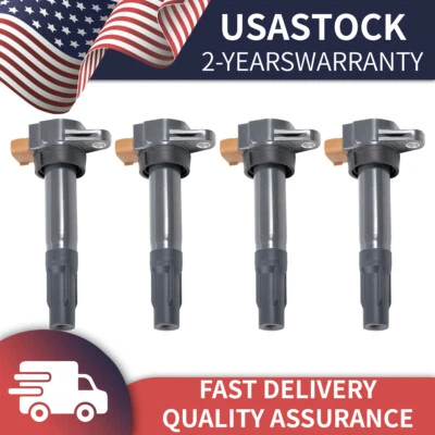 4 Ignition Coil For Suzuki Kizashi SX4 Crossover Grand Vitara 33400-51K40 UF-634 - Image 1 of 4