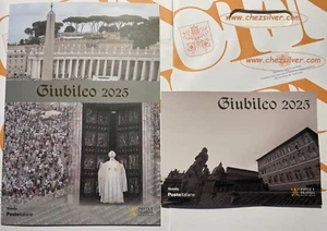2025 Vaticano Italia Folder Filatelici Giubileo Formato A4 e A5 - Imagen 1 de 12