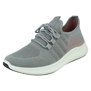 Zapatillas Casual Lace Up Para Damas F7R201 De Spot On Precio Minorista £16.99 - Imagen 1 de 26