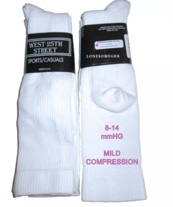 3 Paia Calze Donna Misto Microfibra 8-15 mmHg Sopra Polpaccio Lieve COMPRESSIONE - Foto 1 di 7