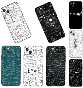 Physic Equations E=mc2 Math Coque Cover Case For Iphone 16 Pro Max 15 14 13 12 - Photo 1 sur 15