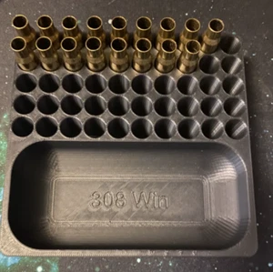 308 Winchester Reloading Tray Holds 50 Rounds  - Picture 1 of 1