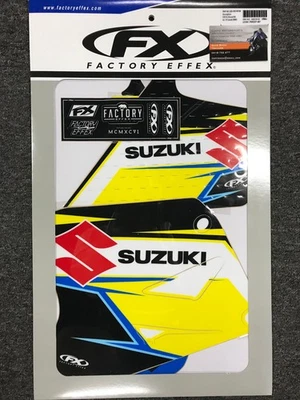 FACTORY EFFEX Sticker Kit SUZUKI RM85 2002 2003 2004 2005 2006 2007 2008 2009 - Image 1 of 3