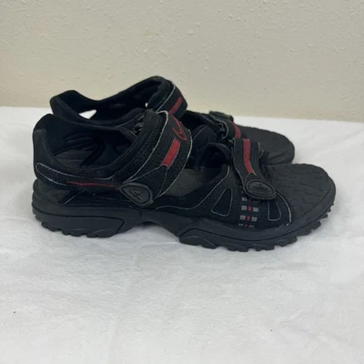 Sandalias deportivas de agua Nike ACG Straprunner para niños talla 7 negras/rojas Foto 1 de 4