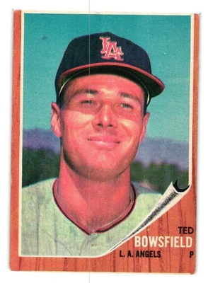 1962 Topps - #369 Ted Bowsfield - Image 1 of 2