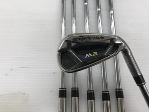 TaylorMade M2 2017 US Iron Set 5-9 P REAX 88 HL Steel Stiff #F5 - Picture 1 of 8